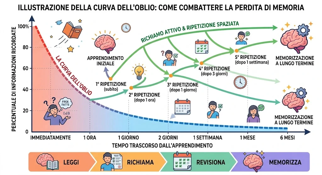 Curva-Oblio-Ebbinghaus